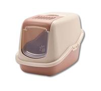 PIUMER - Arenero para Gatos Nestor Tuscany IBAÑEZ Color Rosa 56x39x38.5cm