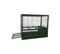 Piumer - Jaula de reclamo C2 Verde Camuflaje, con cajón y Rejilla