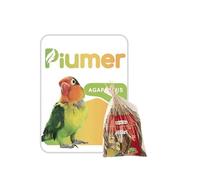 PIUMER - Pack Ahorro PIUMER para agapornis y ninfas MIXTURA 1 kg. + PANIZO 300 gr