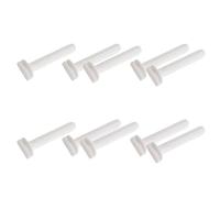 Piumer Perchas para Aves, Pack de 10, 7 cm, Compatibles con Todo Tipo de Jaulas, Instalación Sencilla