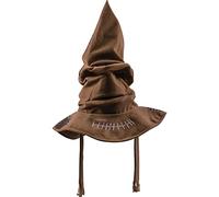 PIUMOJ Sorting Hat Harry, Sombrero de Bruja Halloween, Seleccionador Harry, Sombrero de Mago, Wizard Accesorio de Cosplay de Disfraz de Fiesta, Marrón