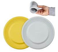 PiuPet® Frisbee Perro I 22cm diámetro I Juguetes de 2 frisbees para Perros I Disco Frisbee para Perros I Cosas para Perros I Perro Juguete I Juguete Perro | Juegos para Perros