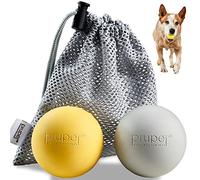 PiuPet® Set de Pelotas para Perros I 6,5cm diámetro I Juguetes Resistentes a mordeduras