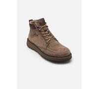 Pius Gabor Zapatos con cordones para hombre,Botines,Forro reciclado, plantilla intercambiable,Cremallera, Dune Mocca 10, 43 EU