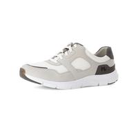 Pius Gabor Zapatillas bajas para hombre, plantilla intercambiable, Chalk White Rock 03, 46 EU