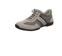 Pius Gabor Zapatillas de hombre con cordones, forro reciclado, plantilla intercambiable, gris, 7