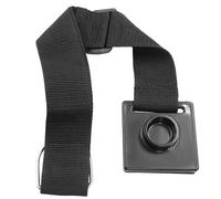 Piutouyar 1 paquete de anclaje ajustable para violonchelo, negro, antideslizante, soporte de soporte para violonchelo, dispositivo antideslizante, correa ajustable con almohadilla gruesa