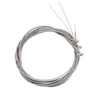 Piutouyar Juego de cuerdas de bajo de 5 cuerdas, cuerdas de bajo de acero inoxidable, bajo eléctrico de precisión, 5 cuerdas de repuesto para instrumentos de bajo