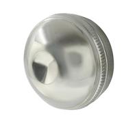 Piutouyar Tapón de rosca para cabeza de flauta, tapa de rosca de cabeza de flauta plateada, piezas de reparación, accesorio de instrumento