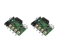 Piuusngy DX0809 DX0809 - Placa amplificadora de potencia de dos canales, 60 W, audio estéreo Hi-Fi, kit de placa de control de tono de volumen