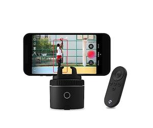 Pivo - Pod Silver - Cápsula de creación de contenido interactivo de seguimiento automático para smartphone - Fotos o vídeos manos libres de 360° para capturar estilos de vida activos, deportes y aventuras - Efectos especiales para iPhone o Android