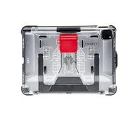 Pivot Atlas A20A - Funda Robusta para iPad Air de 4ª generación y iPad Pro de 11" (1ª a 3ª generación), protección de 360 Grados, para Pilotos Profesionales, aviación General, Transparente/Rojo