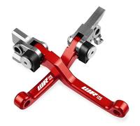 Pivot Brake Clutch Levers Accessories Motorcycle Accessories Dirt Pit Bike Brakes Handles Lever Compatible with WR125 WR 125 2013(Red)