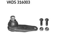 SKF Rótula de suspensión VKDS 316003 para Renault Twingo