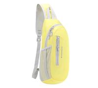 PivotWing Mochilas Hombre Mujer, Bandolera Hombre Mujer Mochila Pequeña Para Al Aire Libre Pasear Caminatas Perros Andar En Bicicleta Viajar Bolso Bandolera Mochilas Pequeña Verde Amarillo