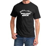 Piwine 2011-16 Sea Doo GTX Jet Ski PWC Classic Design Mens Tshirt Black Size XXL