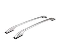 PIWINE Portaequipajes De Aleación De Aluminio para Coche Barra Transversal Caja Guía para Barra Transversal Superior para Nissan para Tiida 2011-2025(Plata)