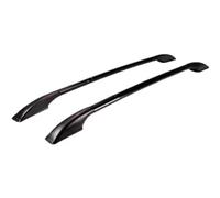 PIWINE Portaequipajes De Aleación De Aluminio para Coche Barra Transversal Caja Guía para Barra Transversal Superior para Nissan para Tiida 2011-2025(Negro)