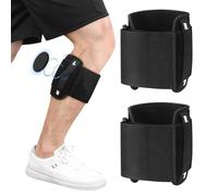 PIWOSGOL 1 Par de Ortesis de Alivio del Dolor de Ciática, Rodillera de Acupresión, Ajustable Rodillera con Almohadillas de Presión para Aliviar el Dolor de Ciática, Espalda Baja y Glúteos