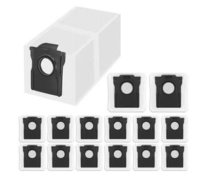 PIWOSGOL 15 Bolsas Compatibles con Dreame X30/X40/X50 Ultra Complete, L10s Pro Ultra Heat / L10s Ultra Gen 2, X40/X50 Master, L40/L50 Ultra, Mova E30 Ultra, Gran capacidad 3,2 L