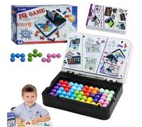 PIWOSGOL IQ Puzzler Pro con 110 Desafíos, IQ Games Juegos de Lógica 3D, Rompecabezas y Lógica para Relajación y Descompresión,Regalos para Niños y Niñas de 6 Años