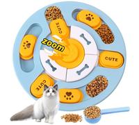 PIWOSGOL Juguete Inteligente para Gatos, Juego Educativo Interactivo para Gatos de Todas Las Edades, Tablero de Actividades para Gatos, Juguete Autónomo para Entrenamiento IQ y Estimulación Cerebral