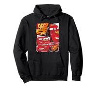 Pixar Cars Lightning McQueen Grid Sudadera con Capucha