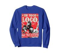 Pixar Coco Hector And Miguel Un Poco Loco Poster Sudadera, Unisex para adultos, Azul Real, M