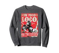 Pixar Coco Hector And Miguel Un Poco Loco Poster Sudadera, Unisex para adultos, Jaspeado Oscuro, M