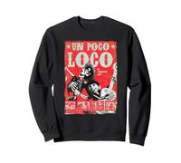 Pixar Coco Hector And Miguel Un Poco Loco Poster Sudadera, Unisex para adultos, Negro, XL