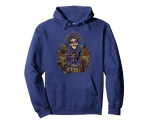 Pixar Coco Mama Knows Best With Imelda Sudadera con Capucha, Unisex para adultos, Azul Marino, M