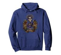 Pixar Coco Mama Knows Best With Imelda Sudadera con Capucha, Unisex para adultos, Azul Marino, XL