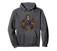 Pixar Coco Mama Knows Best With Imelda Sudadera con Capucha, Unisex para adultos, Jaspeado Oscuro, XXL