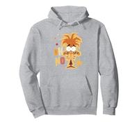 Pixar Inside Out 2 Anxiety Sudadera con Capucha, Unisex para adultos, Gris Jaspeado, L