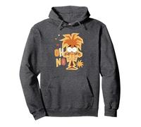 Pixar Inside Out 2 Anxiety Sudadera con Capucha, Unisex para adultos, Jaspeado Oscuro, XXL