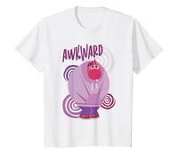 Pixar Inside Out 2 Embarrassment Camiseta, Niños, Blanco, 12 años