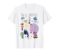 Pixar Inside Out 2 In A Mood Camiseta, Hombre, Blanco, 5XL