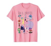 Pixar Inside Out 2 In A Mood Camiseta, Hombre, Rosado, XXL