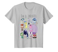 Pixar Inside Out 2 In A Mood Camiseta, Niños, Plata, 2 años