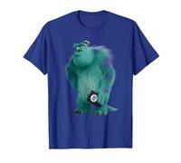 Pixar Monsters at Work James P. Sullivan, AKA Sulley Camiseta, Hombre, Azul Real, 3XL