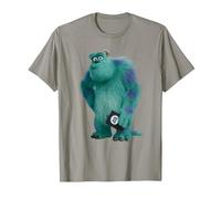 Pixar Monsters at Work James P. Sullivan, AKA Sulley Camiseta, Hombre, Pizarra, XXL