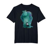 Pixar Monsters at Work James P. Sullivan, AKA Sulley Camiseta, Hombre tallas grandes, Negro, 4X Alto