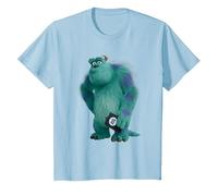 Pixar Monsters at Work James P. Sullivan, AKA Sulley Camiseta, Niños, Azul Bebé, 2 años