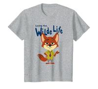 Pixar Zootopia Nick Wilde Life Fox Camiseta