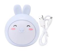 PIXAXOHH Linda luz nocturna de 3 engranajes, atenuación continua, detección táctil, recargable por USB, lámpara de noche (azul)