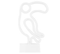 PIXAXOHH Luz nocturna LED de neón con forma de pájaro carpintero para decoración del hogar