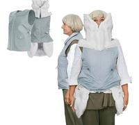 PixCy Airbag Chaleco Anticaídas Personas Mayores Ropa Anticaída Inteligente Chaqueta,0,08s Activación & Alarma Monitoreo,Protección Completa,para Ancianos Uso Exterior FemaleBlue-S