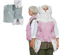 PixCy Airbag Chaleco Anticaídas Personas Mayores Ropa Anticaída Inteligente Chaqueta,0,08s Activación & Alarma Monitoreo,Protección Completa,para Ancianos Uso Exterior FemalePink-L