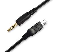 Pixel 3,5mm-DC2 Cable de Conexión Mando a Distancia para Pixel TW-283 para Compatible con Nikon DF Z7 Z6 D750 D780 D7500 D7200 D7100 D7000 D5600 D5500 D5300 D3300 D610 P7800 P950