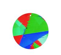 Pixel - Ambientador colgante para coche, diseño de triángulo, paquete de 6 ambientadores de coche con aroma a lavanda para coche y hogar